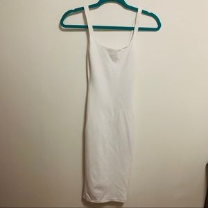 American Apparel White Midi Dress